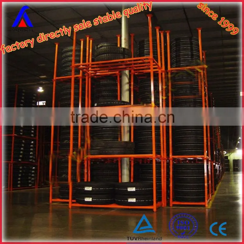 warehouse stackable rack post pallet most utilization heavy duty tire storing equipment factory manufacturor