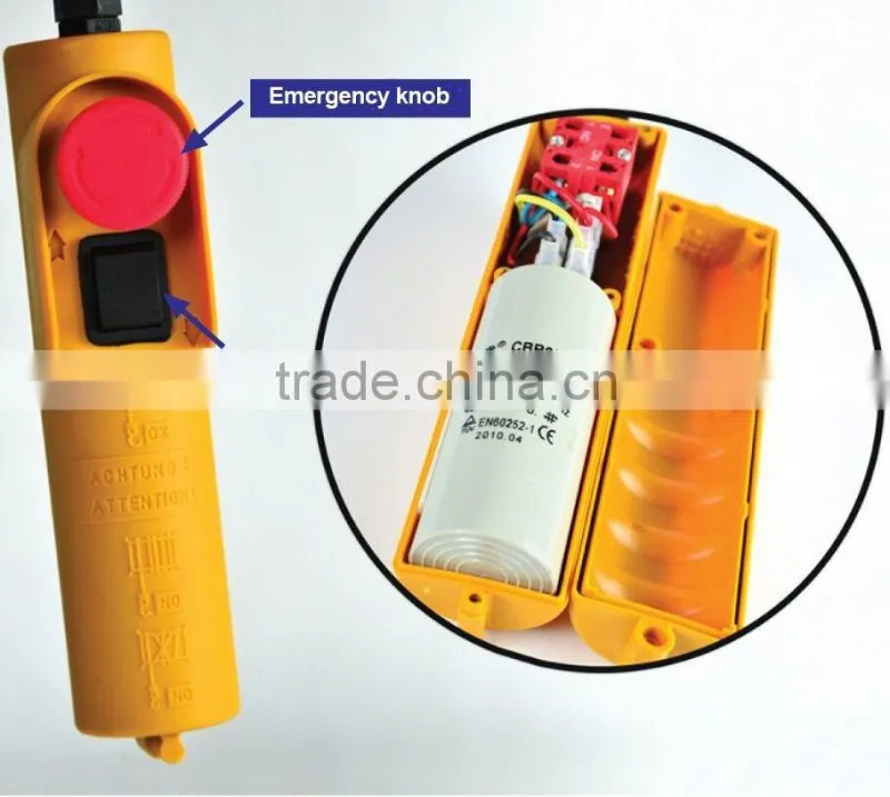 double hook 1 ton PA mini electric hoist