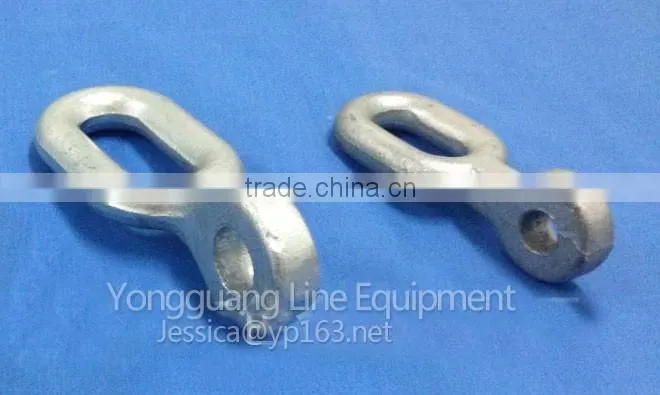 China supplier / Hot-dip Galvanized ZH Ball Eye /Forged Extension Rings/Link Fitting