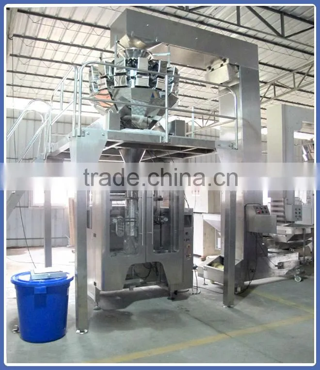 Automatic Weighing Type Sachets Granule Packing Machine Large Scale Production