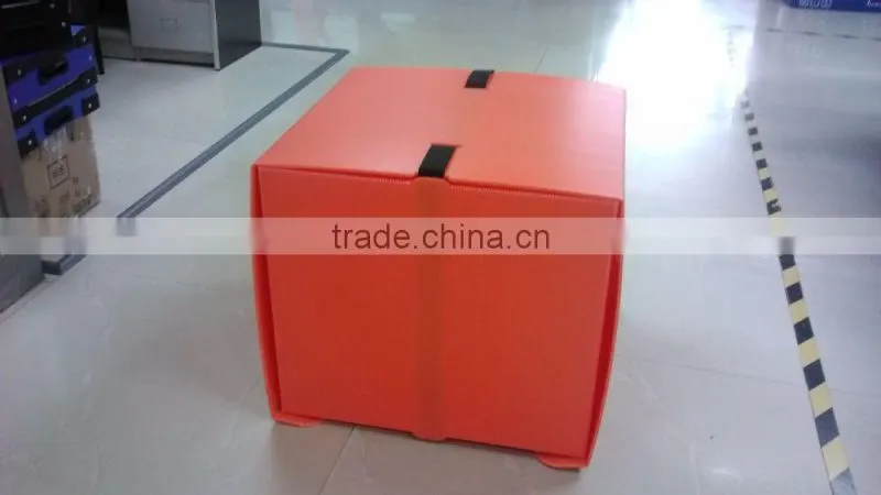 UK PP correx insulated pizza delivery box for motorcycle/scooter