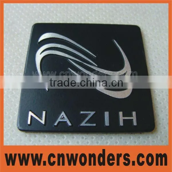 High quality customized aluminium nameplate