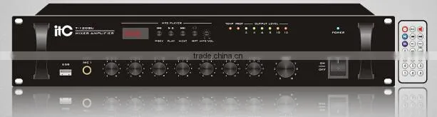 Background Music System 60W mixer usb audio amplifier