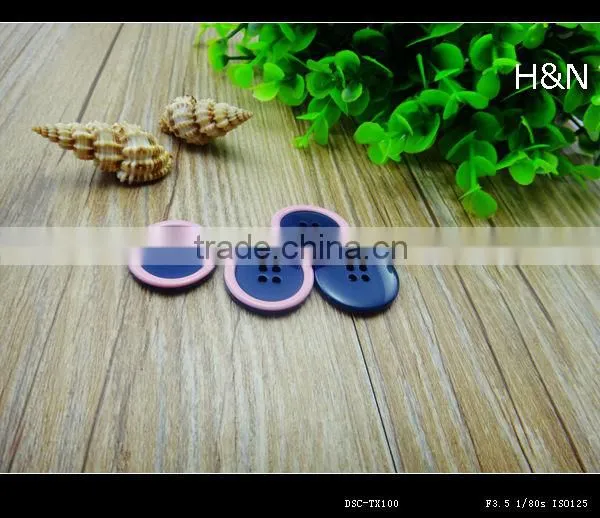 factory wholesale polyester resin buton for garment