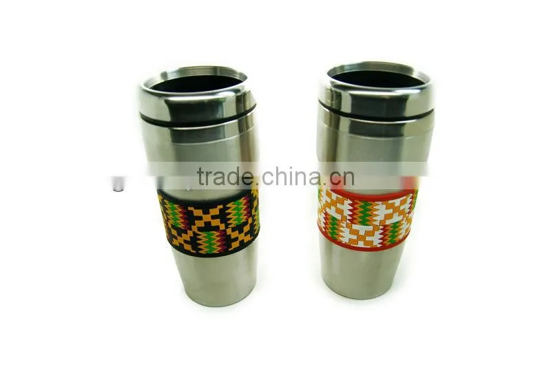 stainless steel travel coffee mug