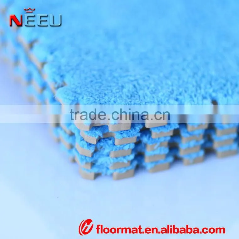 eva foam soft plush carpet rugs mat for bedroom