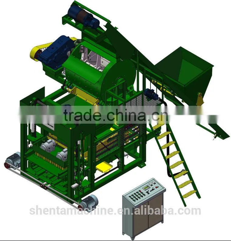 QTJ4-18 Construction Equipment, Automatic Blocks Making Machinery