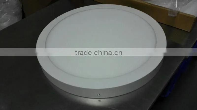 Pure white 4500K 36W Surface Mount Dia40cm Round LED Panel with moso driver