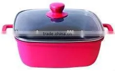 die-cast aluminum sauce pot