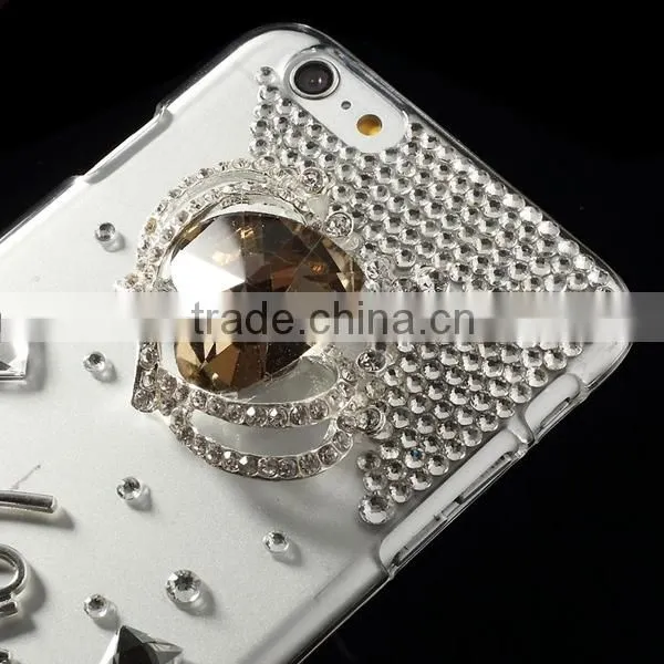 Luxury Crystal Diamond Rhinestone Bling Hard Cover Case For Apple iPhone 6 plus