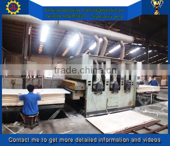 MDF plywood door and furniture Lacquer sanding machine
