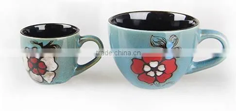 Ceramic Espresso Cup Set in Coffee and Tea Sets