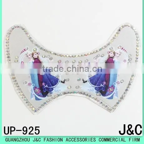 2017 newest cute girl Children's shoes uppers