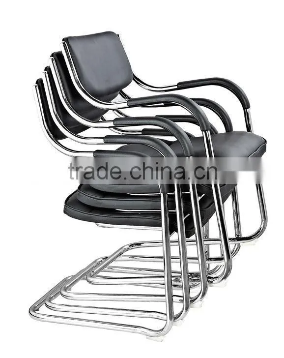 fashion leather office stacking reception chair AH-33