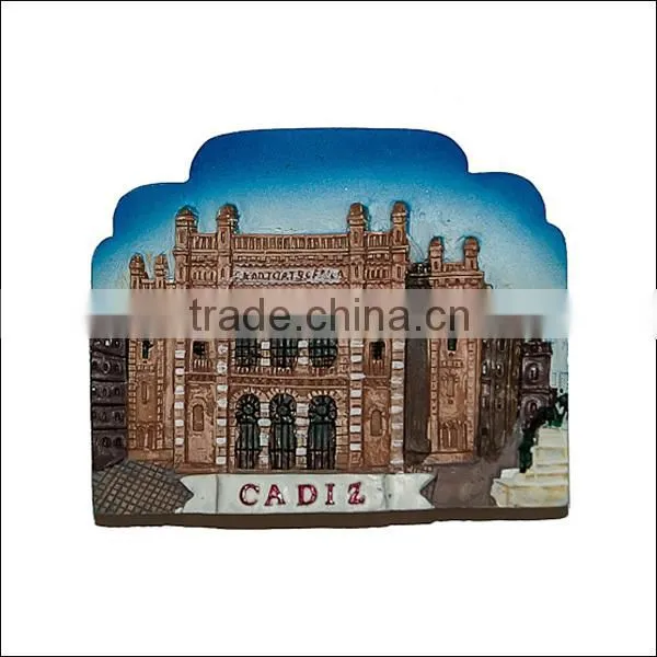 High Quality Souvenir Resin 3D Fridge Magnet Eiffel Tower