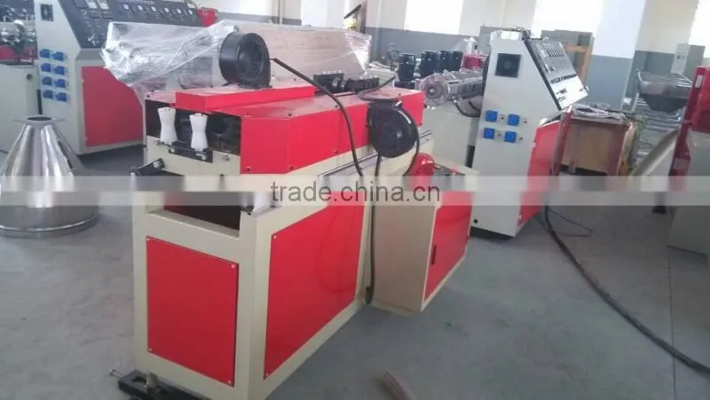 plastic single corrugated pipe production line