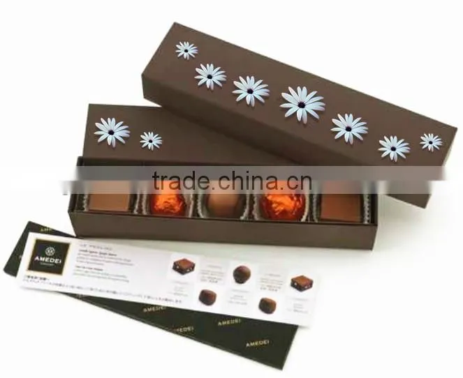 Hot!!! 2014 New Products Customized Creative Shape Design Chocolates Packging Eve Festival Gift Box(ZDC14-001)