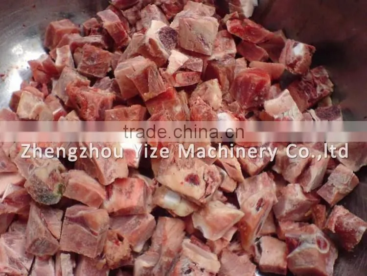 Fresh chicken cube dicer machine / Frozen Chicken Cube Cutting Mahine