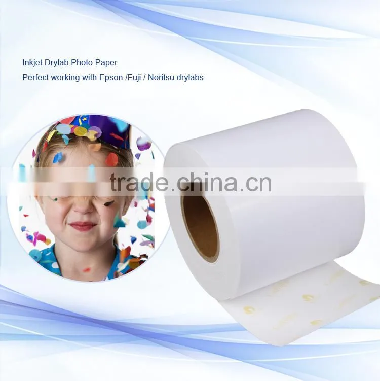 Drylab photo paper,8"x100m for Epson D3000