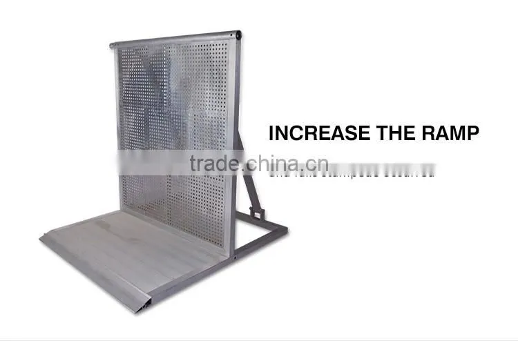 Anti-crash down barrier gate
