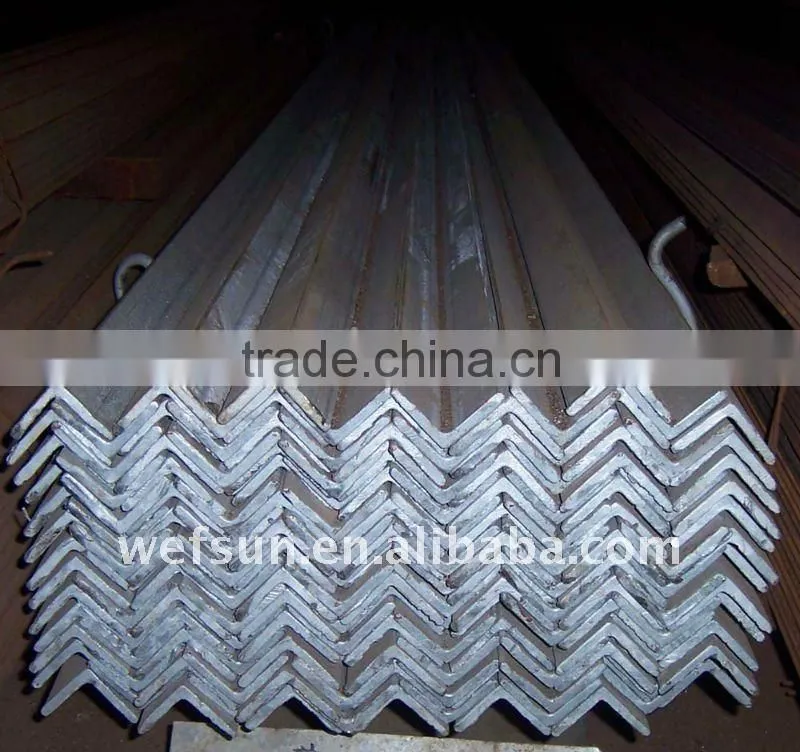 High quality strong pressure galvanized equal angle steel bar
