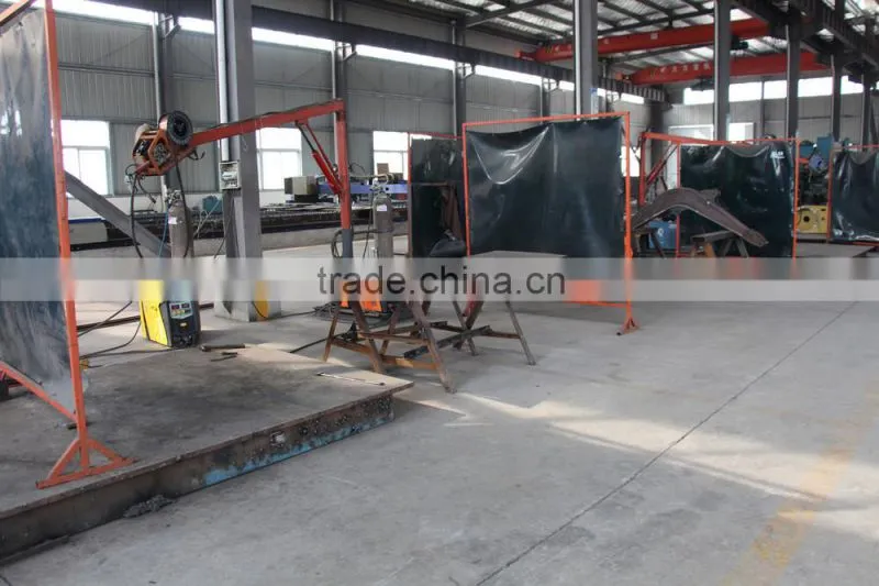 AWS certificated Welding service heavy steel structure fabrication