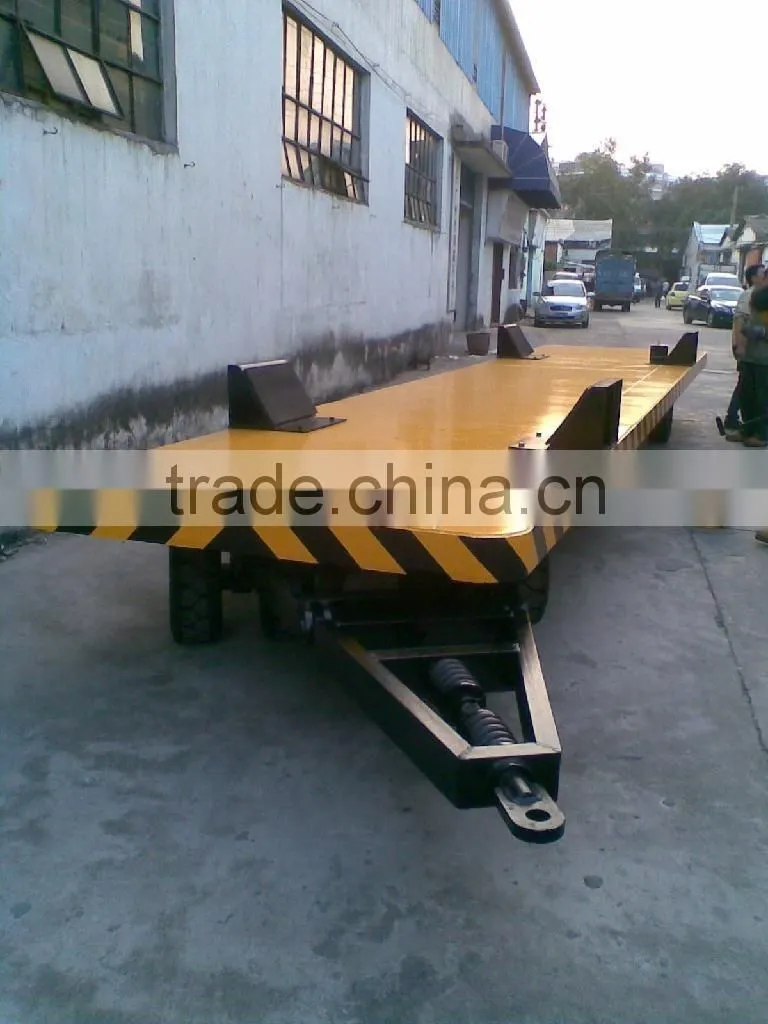 No power industrial transfer trailer