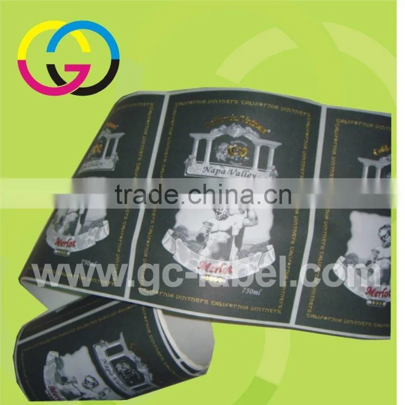 roll adhesive label printing machine