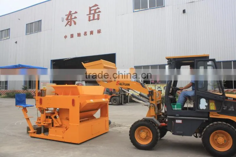 hollow block machine price QMY6-25 hollow brick machine for canton fair