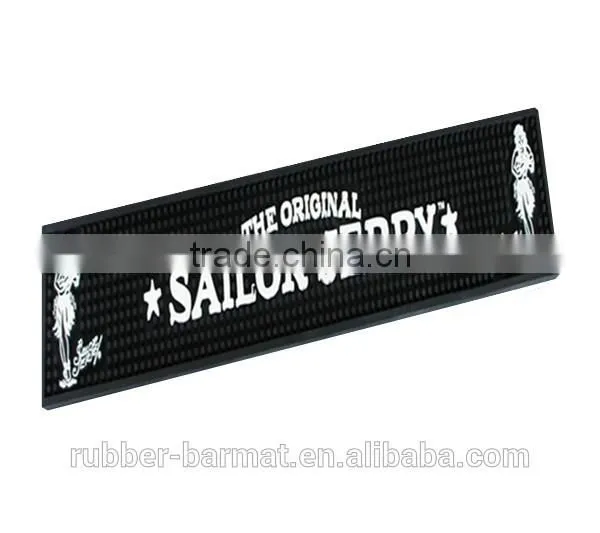 THE ORIGINAL SAILOR JERRY promotional personalized rubber bar mat