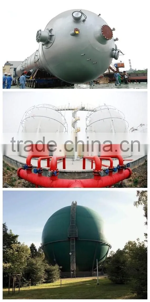 steel hemispherical heavy wall dished end and tank bottom