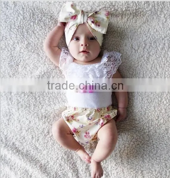 Organic cotton baby clothes short infant b clothing customer printing baby romper
