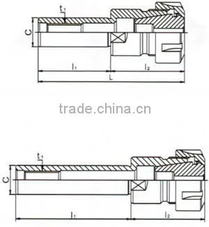 cylindrical adaptor collet chuck