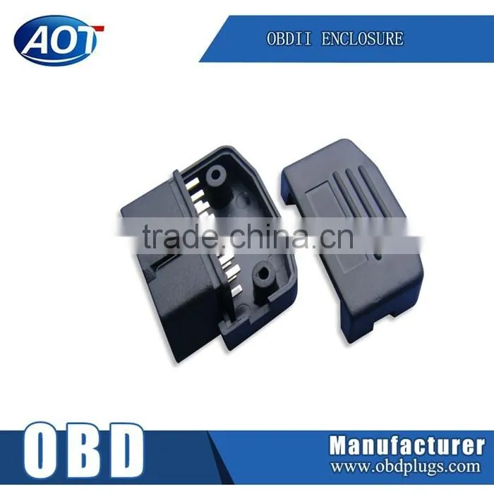 Wholesale Price White Plastic Material OBD2 Case for GPS Tracker
