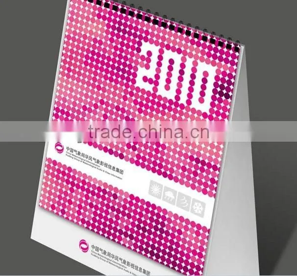 2014 newly desk calendar design