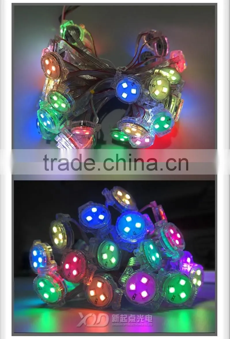 Waterproof 30MM DC12V Full Color 2811/1903/9893 Led Point Light