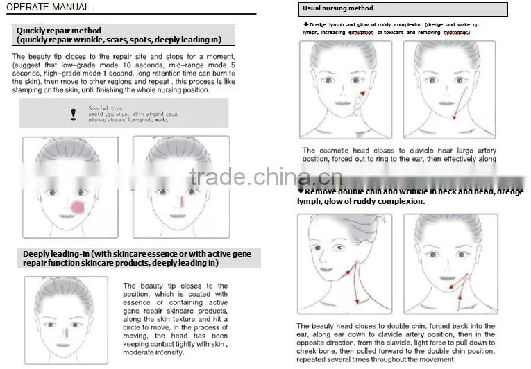 2016 Led photon light skin rejuvenation therapy skin spot remover beauty infrared device