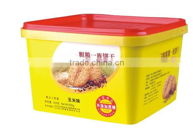 630g*12 Corn Flavor Digestive Biscuits Manufacture