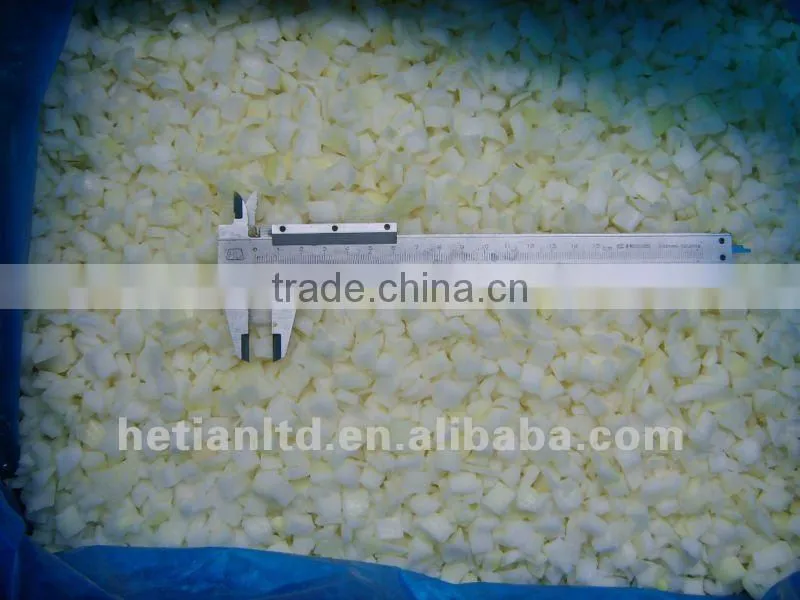 IQF chopped yellow onion