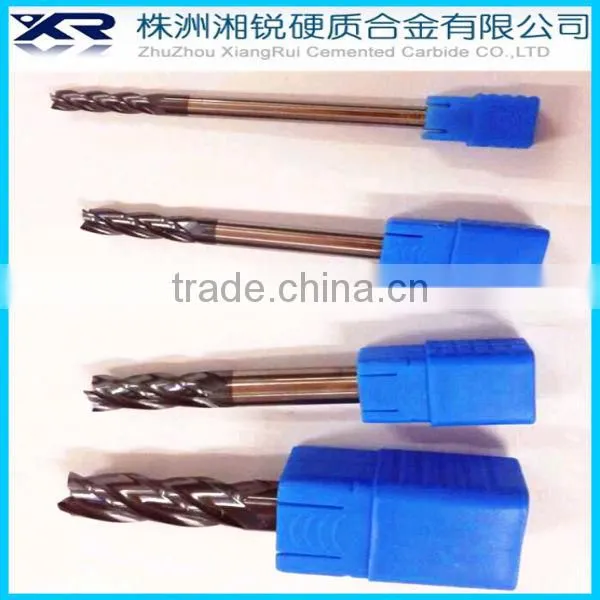 4 Flute solid carbide end mills/end mills with 4 flute