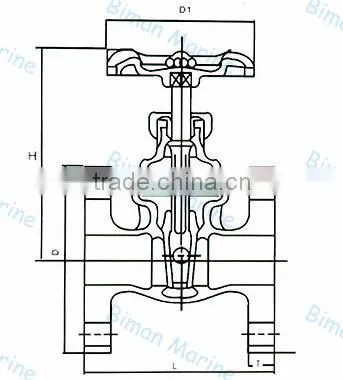 Marine Bronze JIS 10K Steam Globe Valve