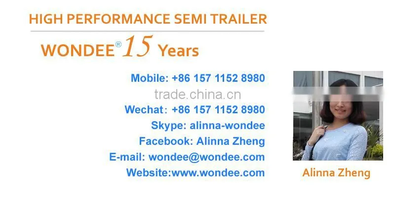 Factory Price 40 Foot Flatbed Trailer for Sale