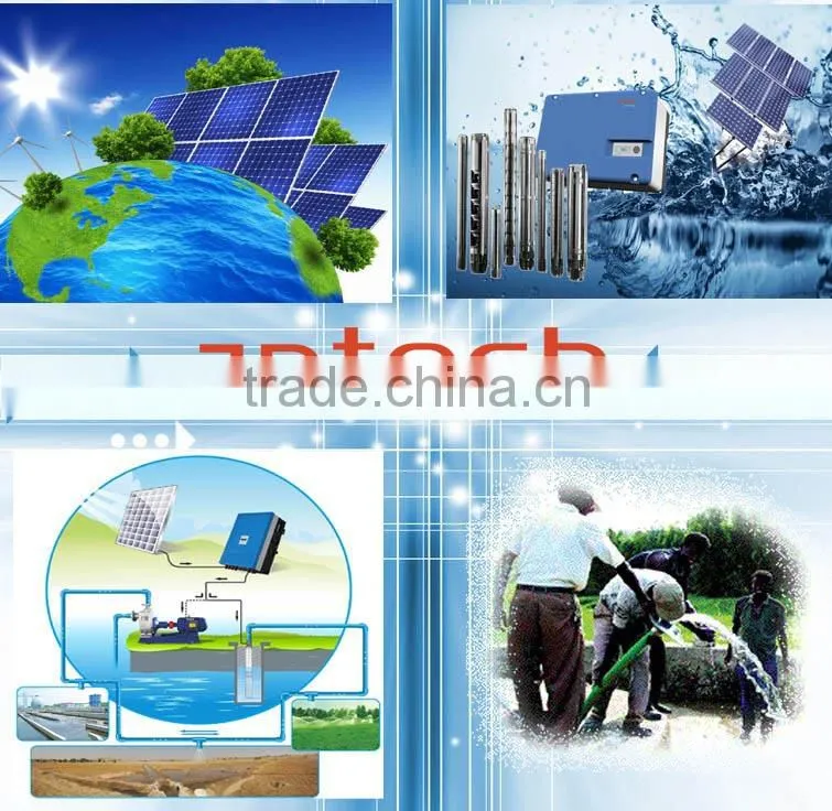 AC solar water pumping system for agriculture irrigation