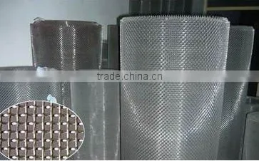 Fine screeing woven stainless steel wire mesh