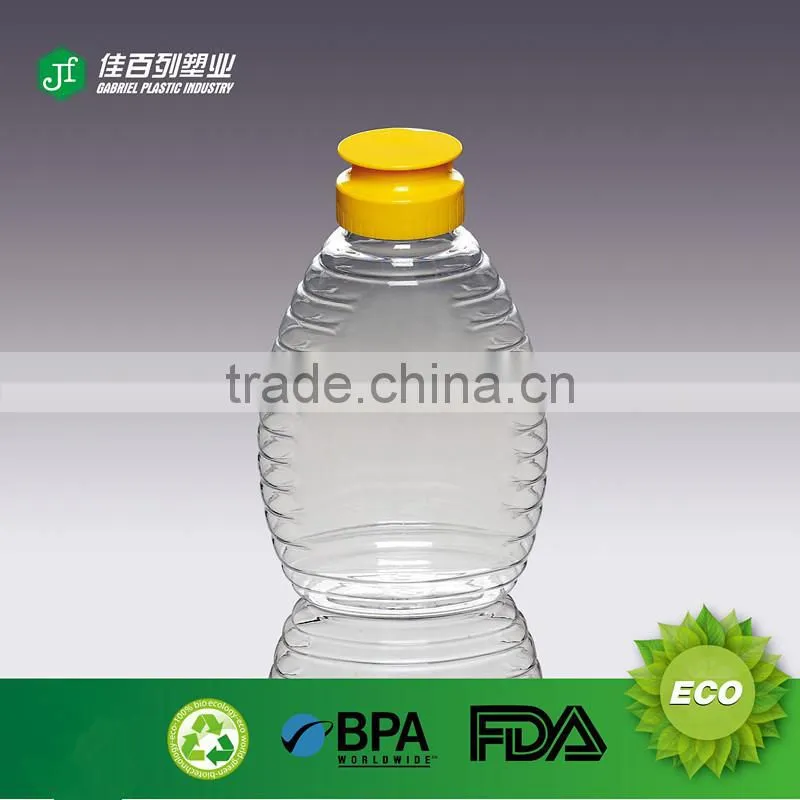 China factory price hot sale honey colored squeeze bottles