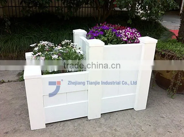 Temporary Decorative PVC Fencing