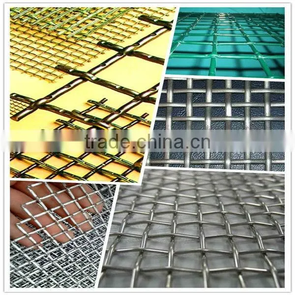 decorative crimped wire meshes