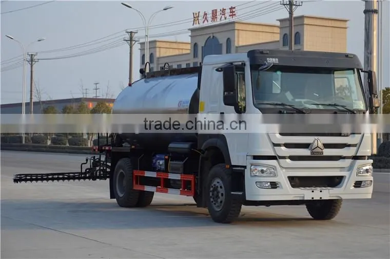 howo 100000 liter all/half intelligent asphalt distributor truck with low price