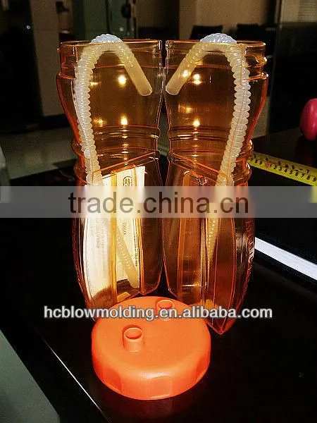 plastic beverage bottle