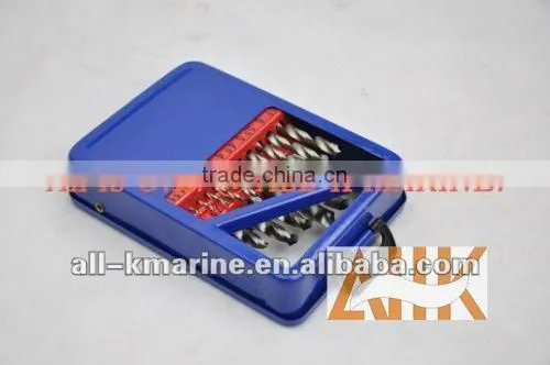 19S HSS Straight Shank Twist Drill Sets